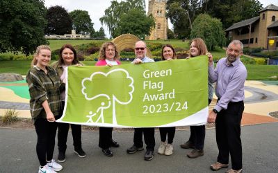 Green flags fly high over Wychavon's parks