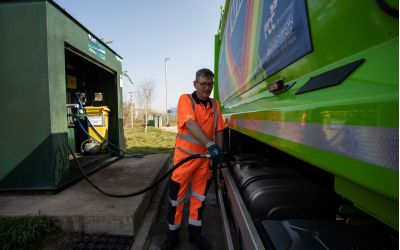 New fuel use leads to greener bin collections