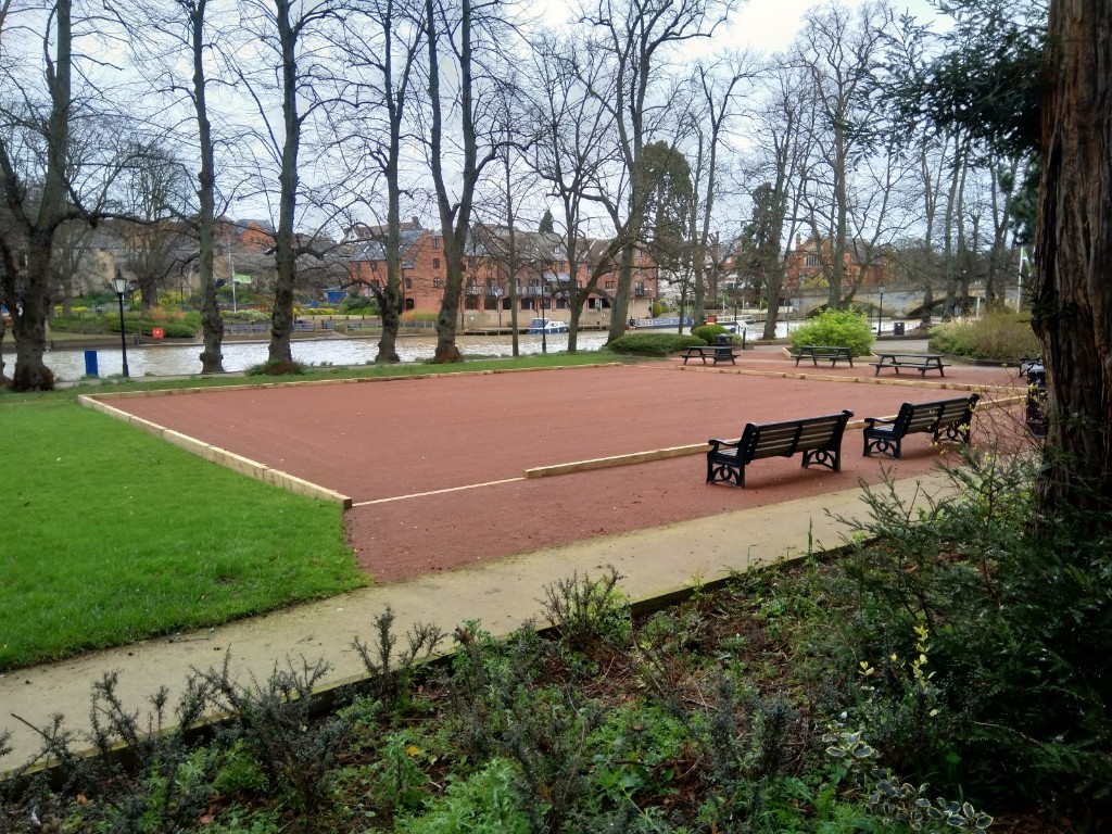 Workman gardens playing courts