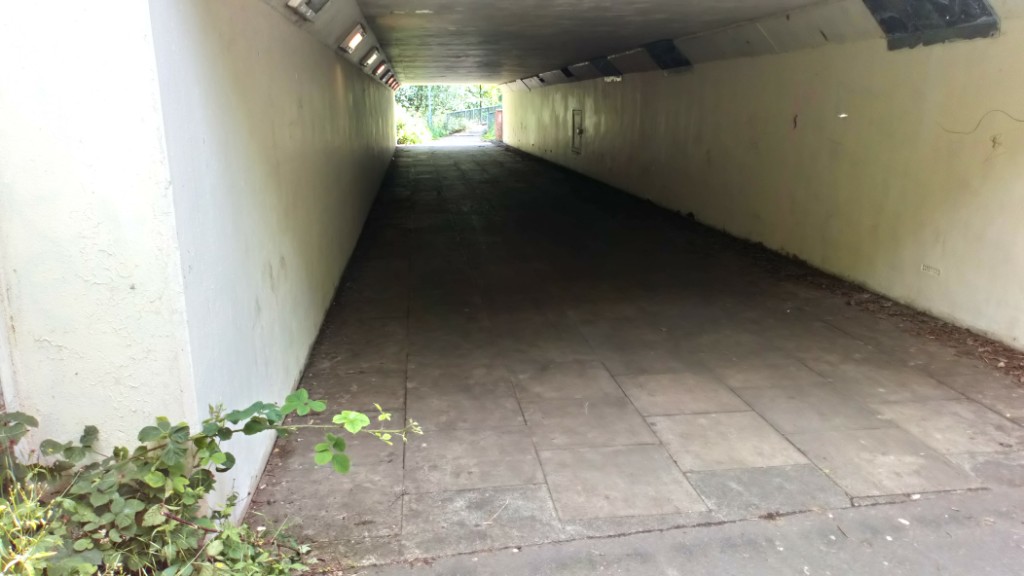 A38 underpass from Westlands to King George V playing fields