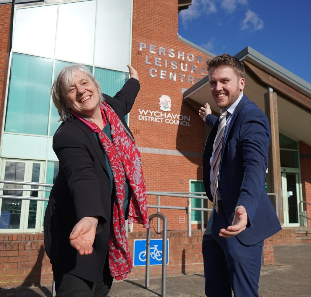 Cllr Beverley Hardman, Executive Board Member for Boosting Natural Capital and Cllr Dan Birch, Executive Board Member for Wellbeing, Social Mobility and Transformation.