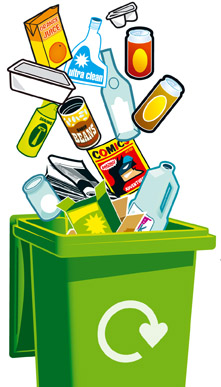 recycling bin