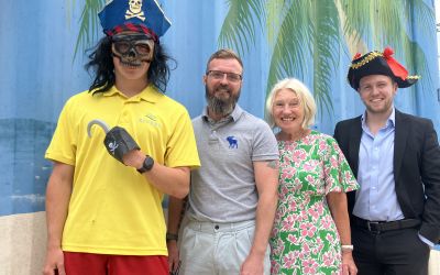 Swashbuckling finale for Lido celebrations