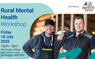 Second workshop on rural mental health returns to Wychavon