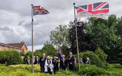 Flying the flag for the Armed Forces
