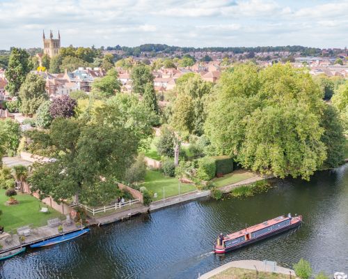 Pershore River Avon