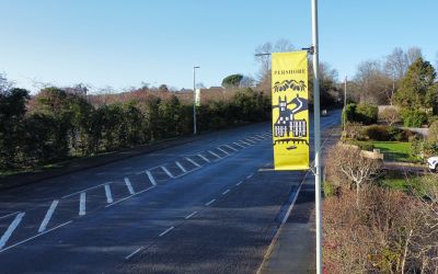 A Warm Georgian Welcome: New Banners Celebrate Pershore’s Identity