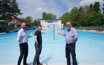 First look at Droitwich Spa Lido designs at public information event