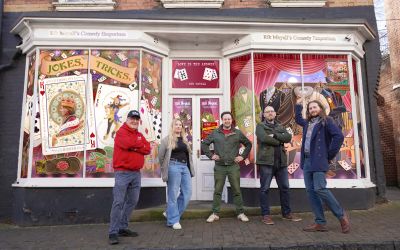 Artwork pays tribute to King of Comedy
