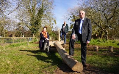 Community garden blossoms with Wychavon's support