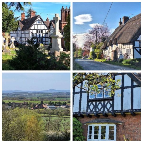 Four images of villages in The Lenches