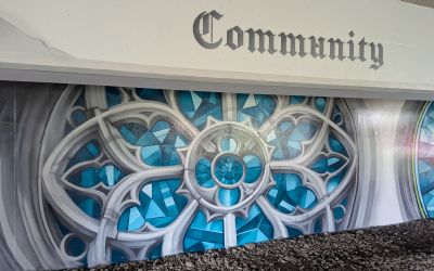 New Abbey Bridge Mural Celebrates Evesham’s History Through Community Creativity