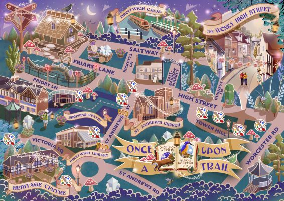 Once upon a Trail map