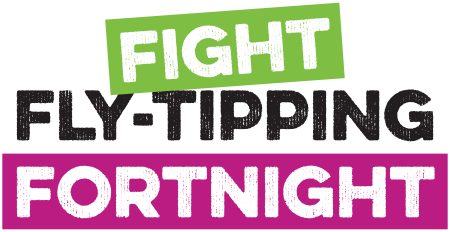 Fly-tipping fortnight logo